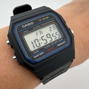 Casio F-91W Classic Digital Watch New Original Box